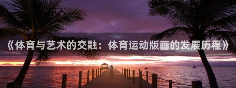 中欧关系定位：《体育与艺术的交融：体育运动版画的发展历程》