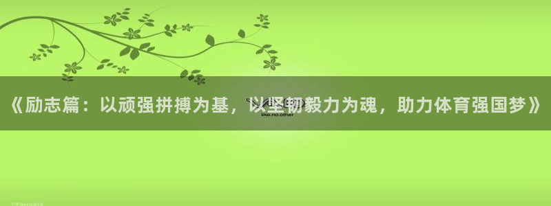 中欧医疗健康混合基金a：《励志篇：以顽强拼搏为基，以坚韧毅力为魂，助力体育强国梦》